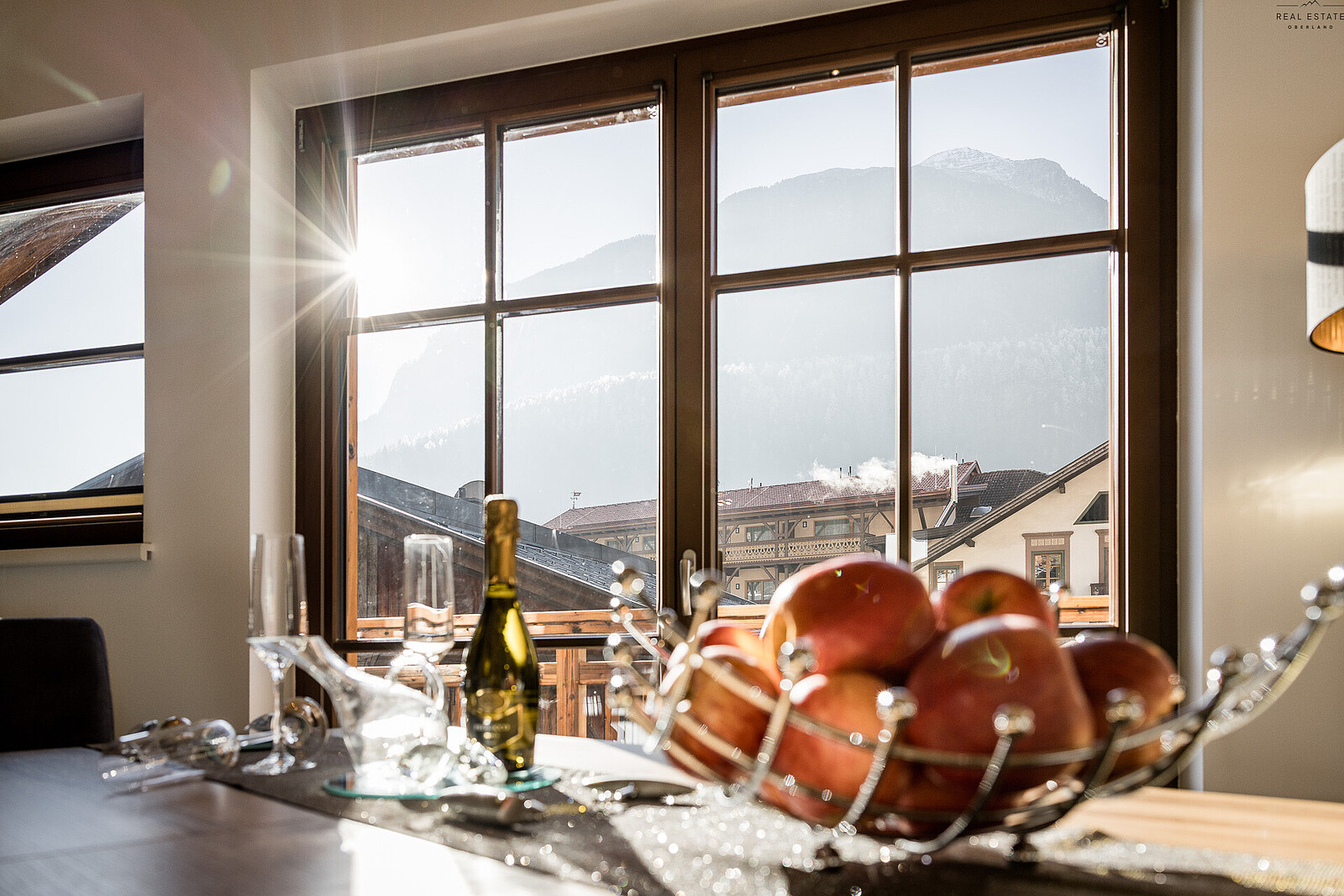Ausblick Ferienwohnung DG