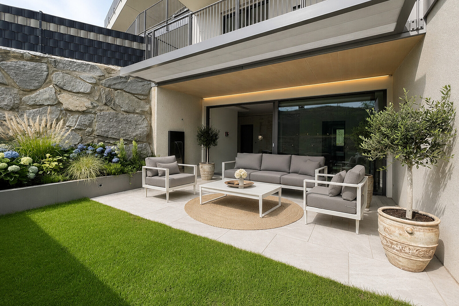 Terrasse Visualisierung