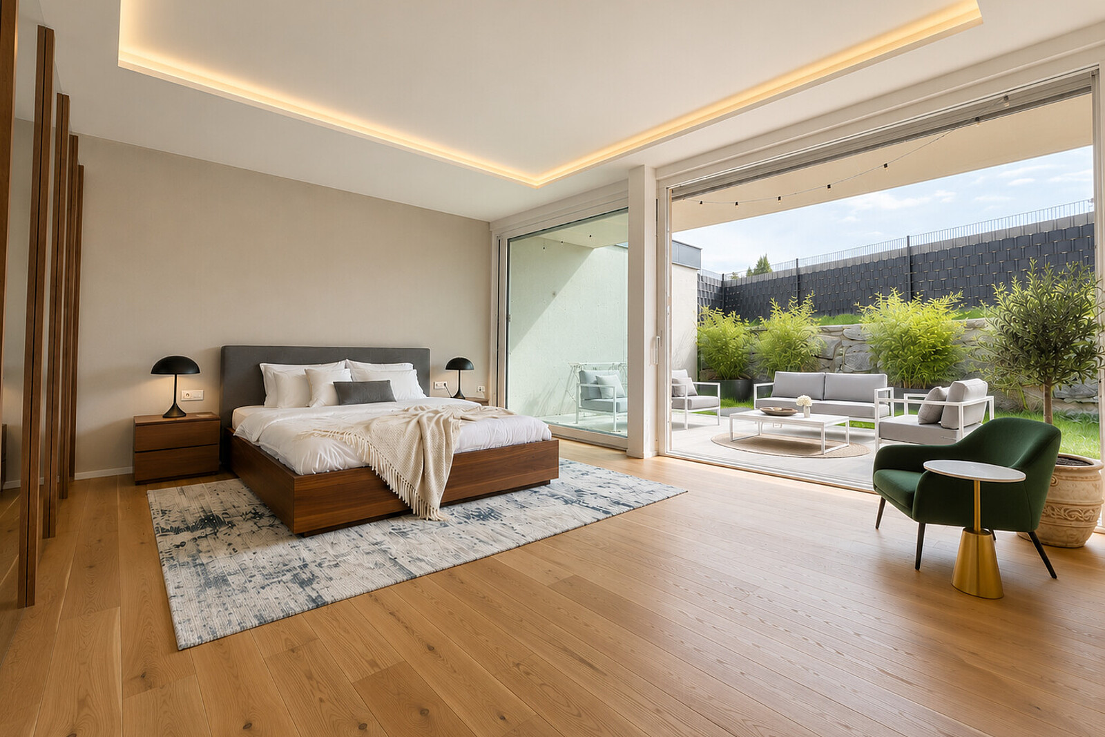 Schlafzimmer Visualisierung